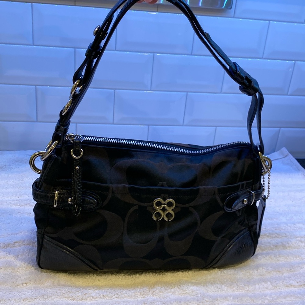 Black Coach purse.